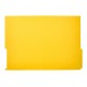 Subcarpeta cartulina liderpapel folio pestaña inferior 240g/m2 color amarillo